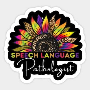 Speech Language Pathologist SLP Sticker